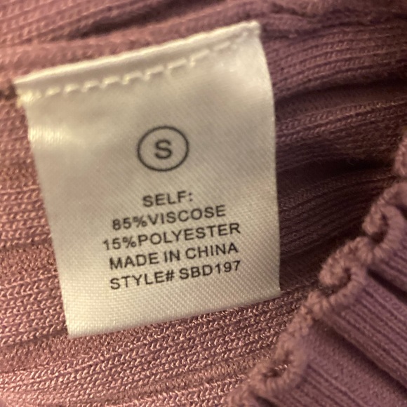 Fashion Nova Lola Sweater MIDI Lilac Dress size small ❤️🥰 - Picture 8 of 11